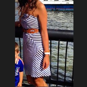 BCBG midi nautical dress